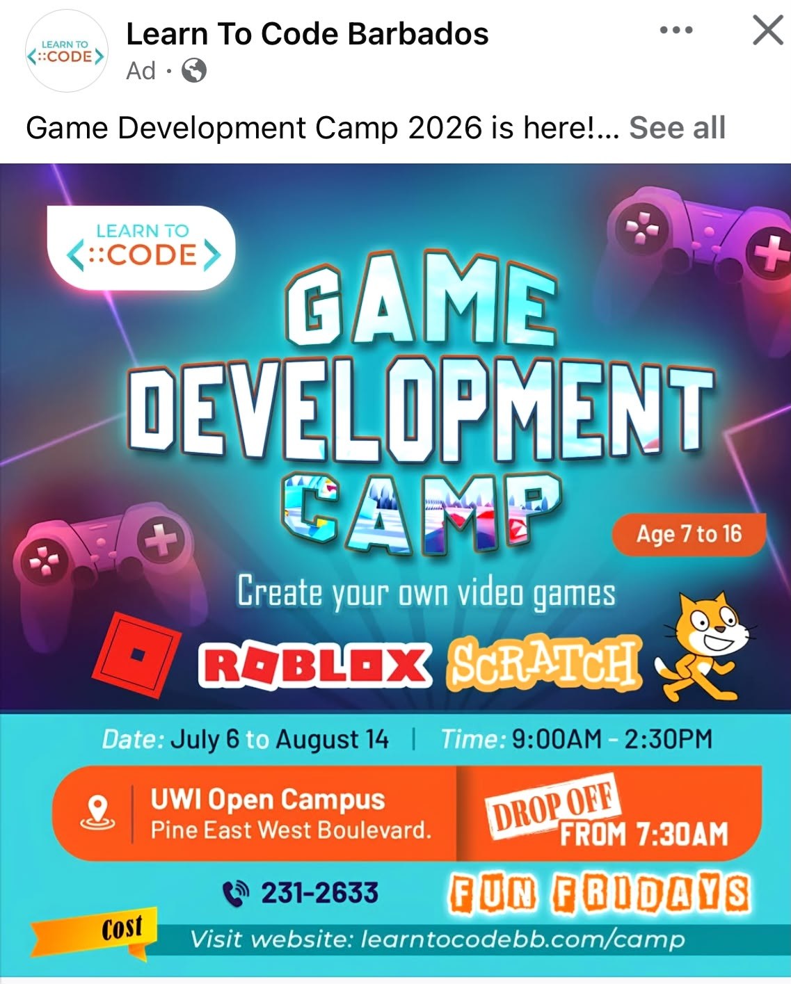 Game Development Camp