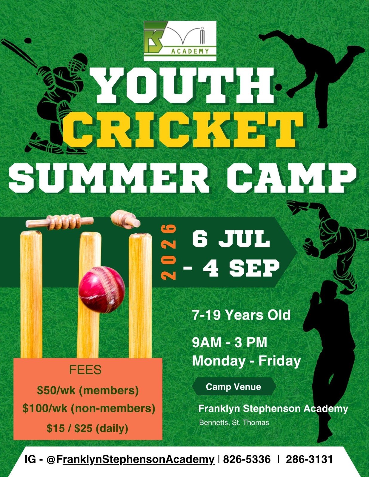 FSA Youth Cricket Camp