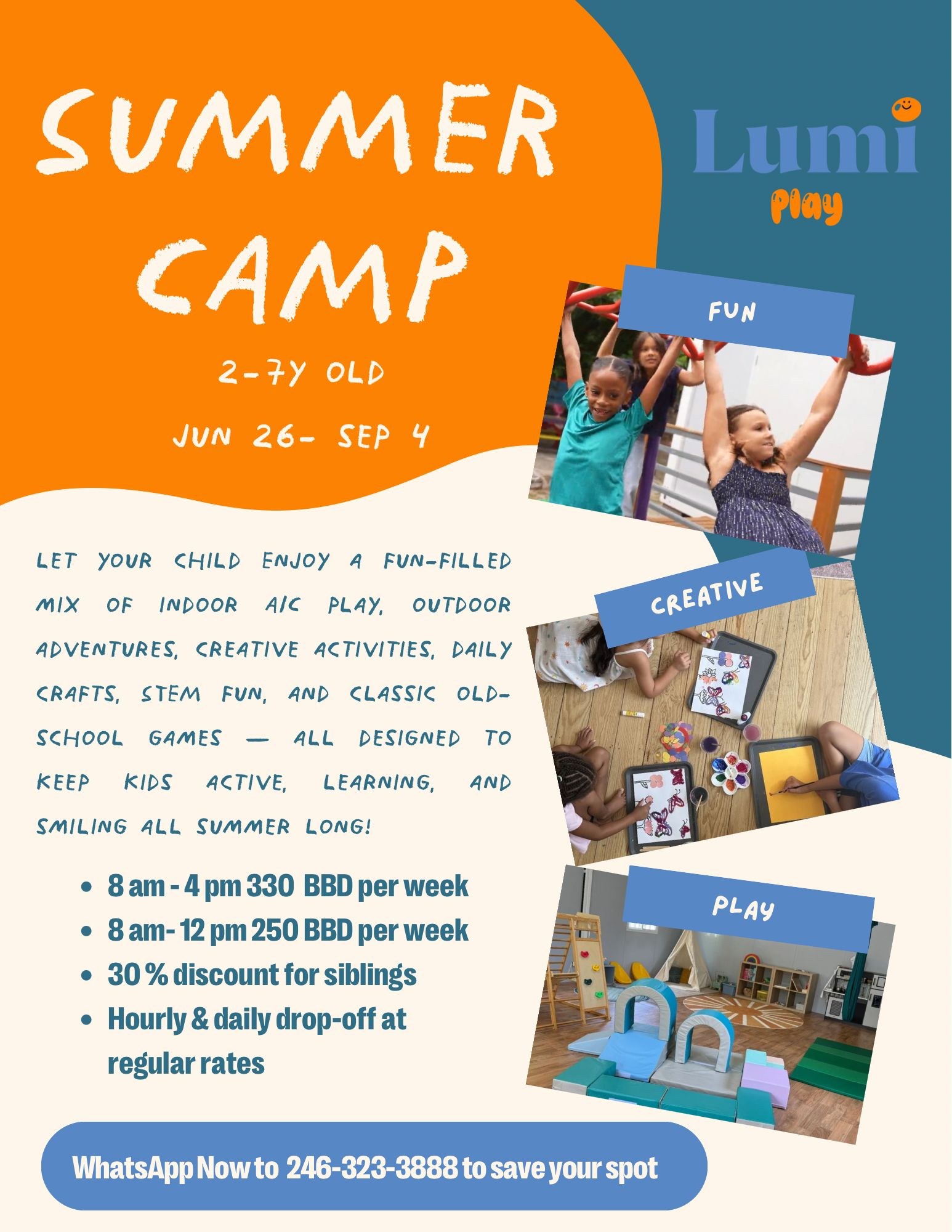 Lumi Play Kids Summer Camp