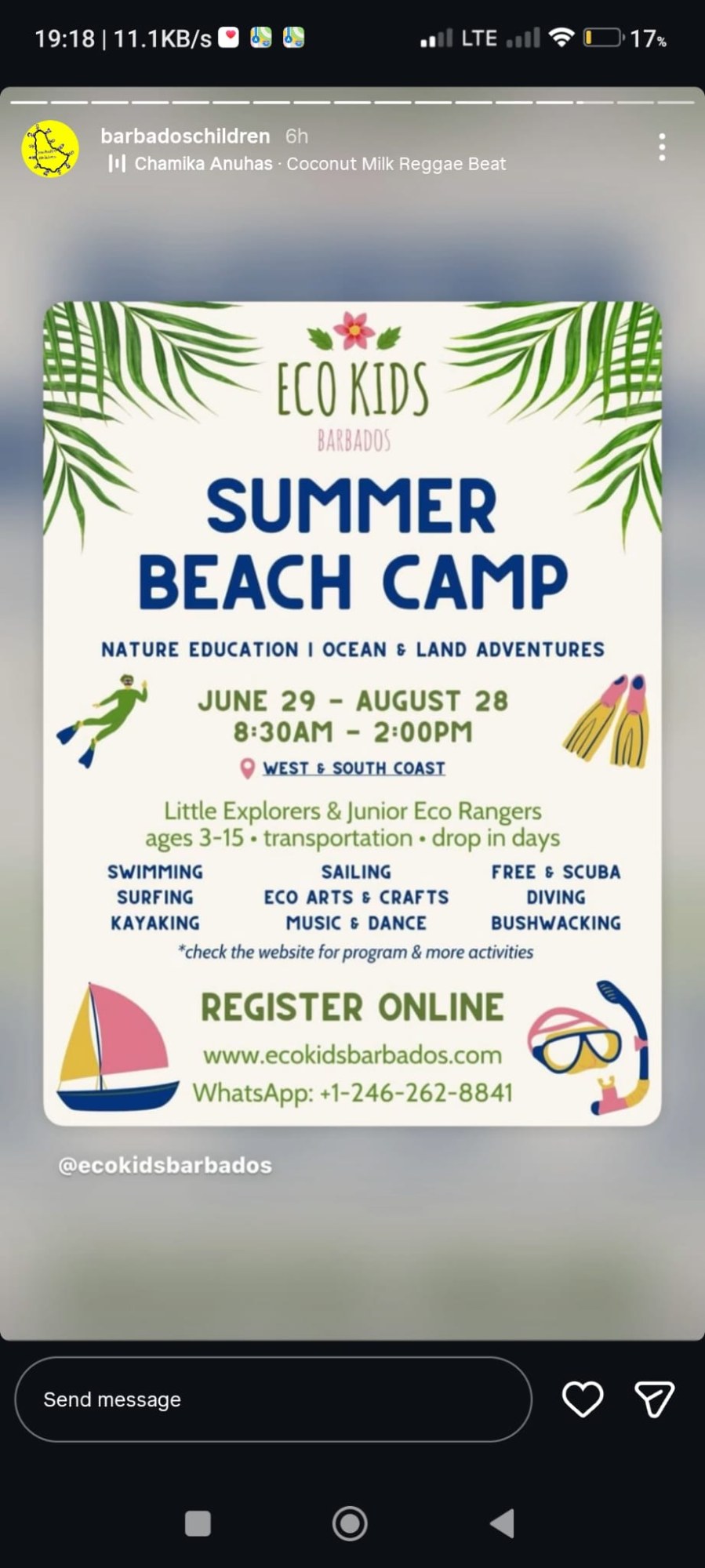 Eco Kids Summer Beach Camp