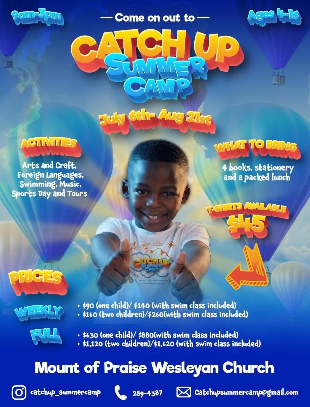 Catch Up Summer Camp
