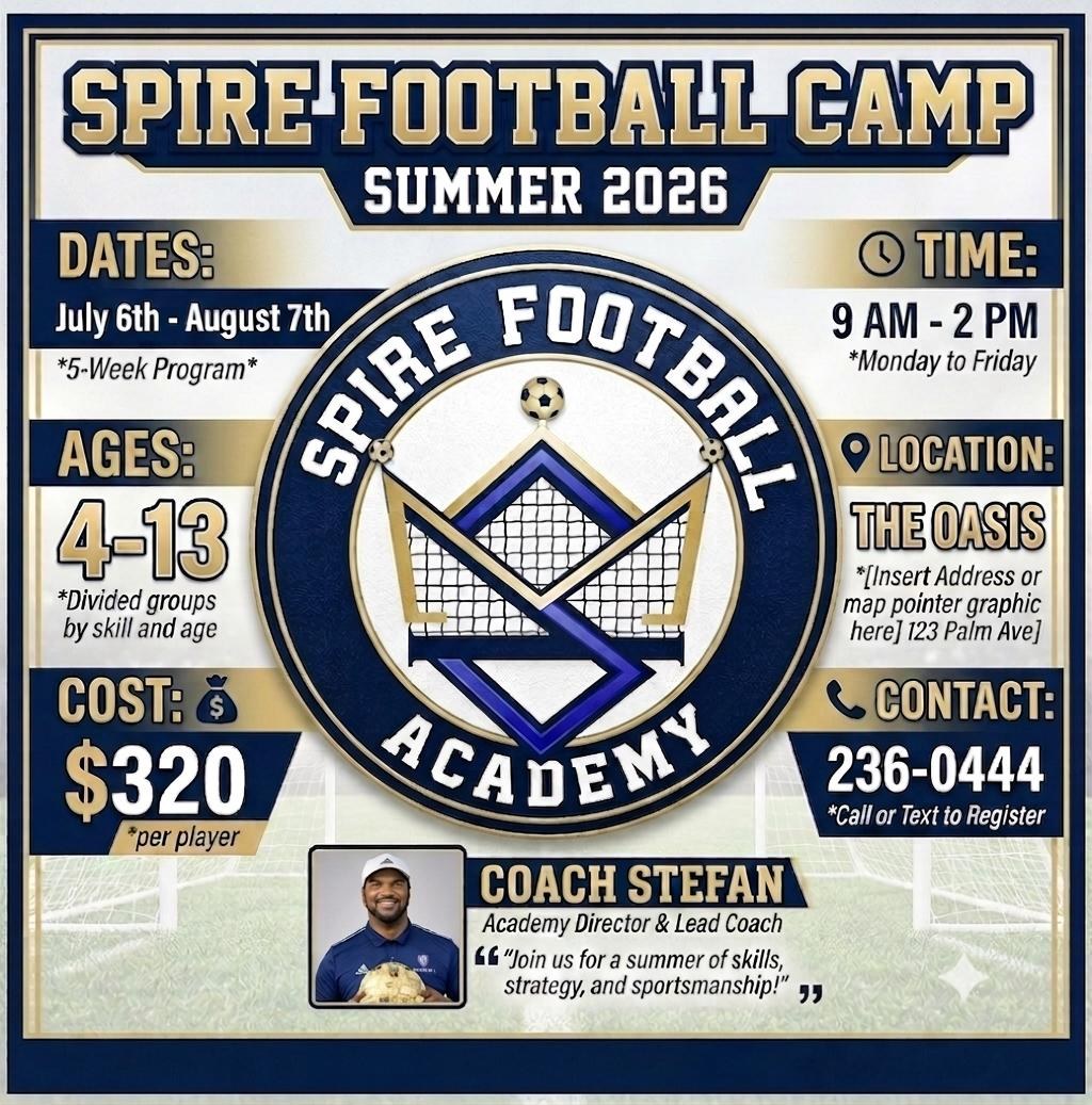 Spire Football Camp