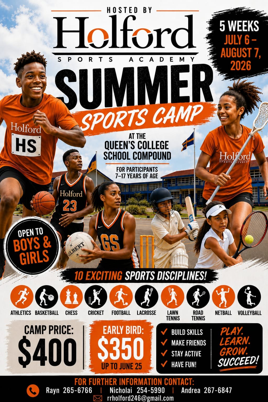 Holford Sports Academy Camp