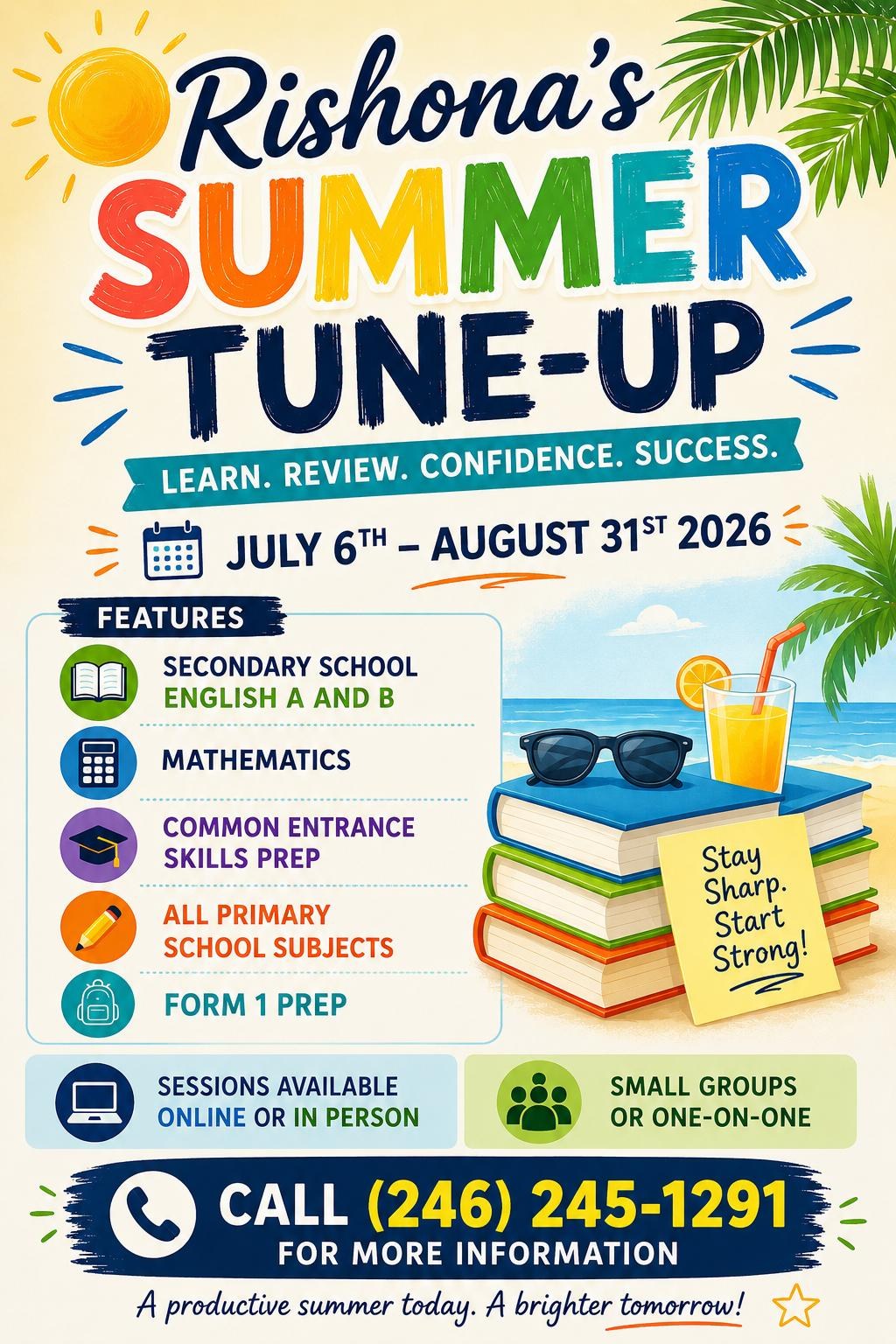 Rishona's Summer Tune-Up